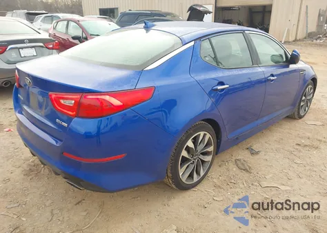 2015 Kia Optima Sx из США, поврежденный, VIN 5XXGR4A7XFG478702